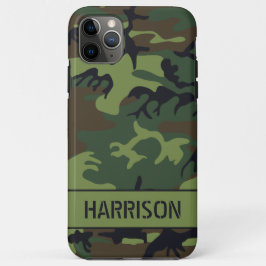 Capa Para iPhone 11 Pro Max Camuflagem