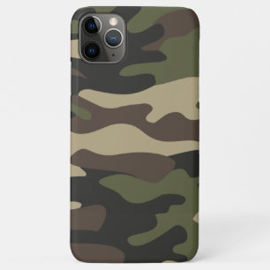 Capa Para iPhone 11 Pro Max Camuflagem do Exército