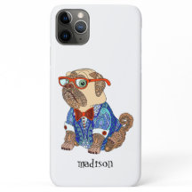 Cão Hipster Colorido, Personalizado