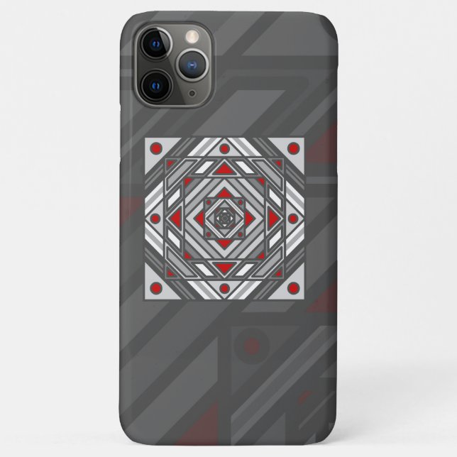 Capa Para iPhone 11 Pro Max Caso de Visão de Túnel Case-Mate (Verso)