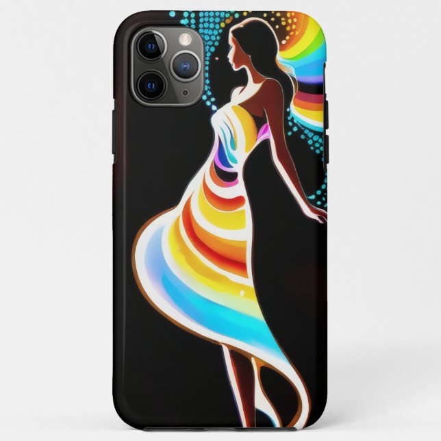 Capa Para iPhone 11 Pro Max Caso do Rainbow serenity iPhone / iPad (Verso)