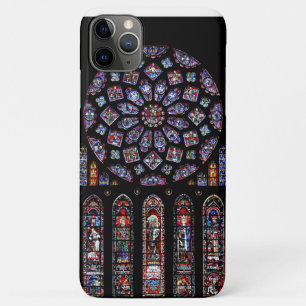 Capa Para iPhone 11 Pro Max Catedral de Notre Dame, Rosa do Norte, Foto da Jan