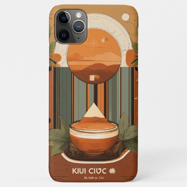 Capa Para iPhone 11 Pro Max CBD Wellness: Design inspirada por Kanna Scelebrti (Verso)