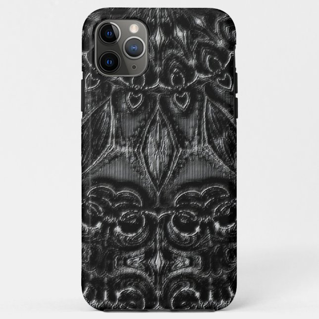 Capa Para iPhone 11 Pro Max Charcarvão Mandala (Verso)