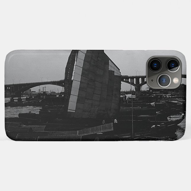 Capa Para iPhone 11 Pro Max China Antiga Changsha barco xiang jiang (Verso (horizontal))