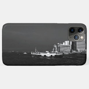 Capa Para iPhone 11 Pro Max China Antiga Hong Kong barco arranha-céu mar