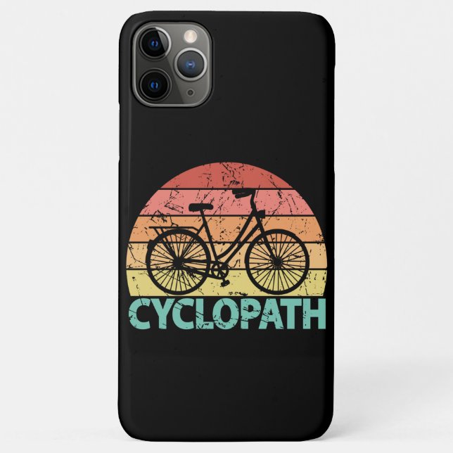 Capa Para iPhone 11 Pro Max Ciclopath Funny Cycling (Verso)