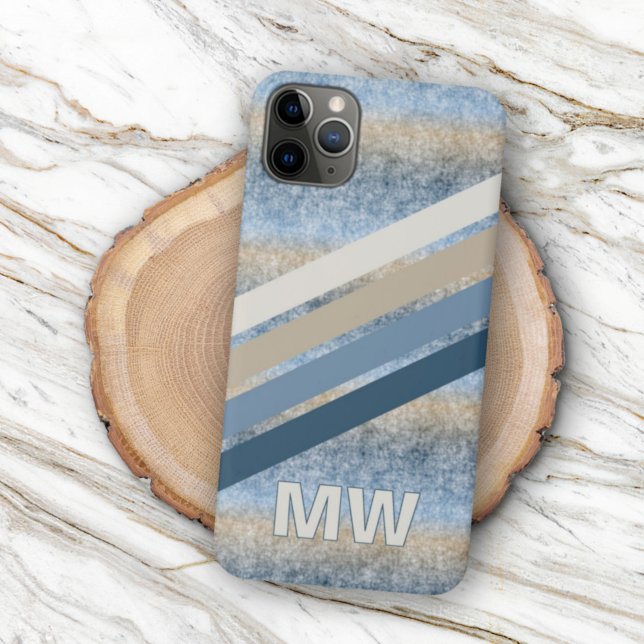 Capa Para iPhone 11 Pro Max Cinza Azul Escuro Personalizado Taupe Escuro Escur (Criador carregado)