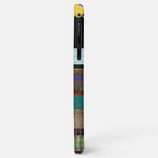 Capa Para iPhone 11 Pro Max coleção de arte listrada grunge masculina