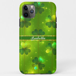 Capa Para iPhone 11 Pro Max Coleção de Fechamento de Dia de São Patrício de Te