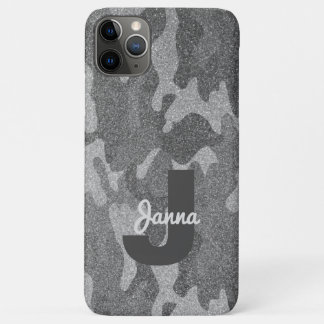 Capa Para iPhone 11 Pro Max Colheita De Prata E De Eleitor Monograma