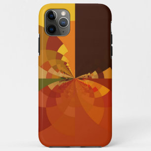 Capa Para iPhone 11 Pro Max Coloração da época de queda de retroragem legal Co