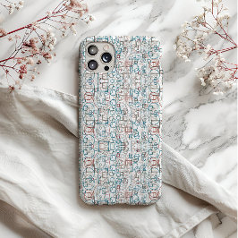 Capa Para iPhone 11 Pro Max Conjuntor - círculos, retângulos e quadrados