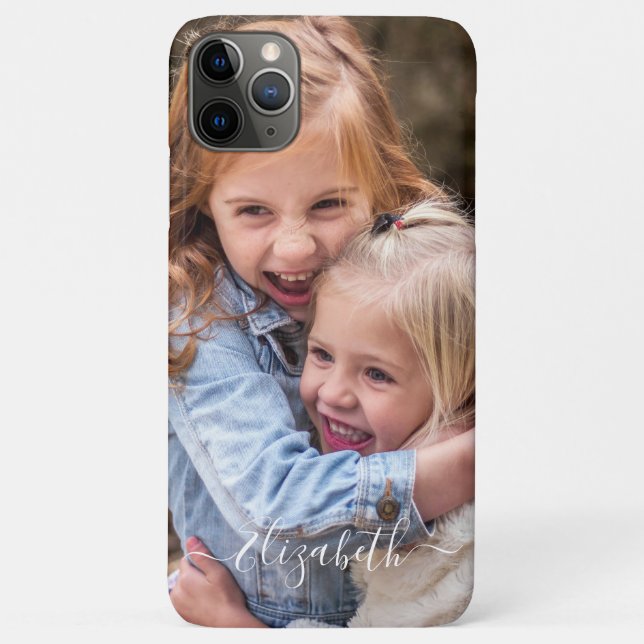 Capa Para iPhone 11 Pro Max Crie sua própria foto personalizada (Verso)