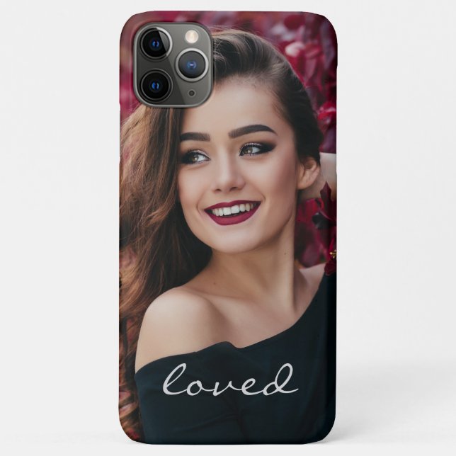 Capa Para iPhone 11 Pro Max Crie sua própria foto personalizada que você adoro (Verso)