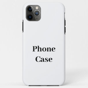 Capa Para iPhone 11 Pro Max Crie Sua Própria Promoção de Marca Simples