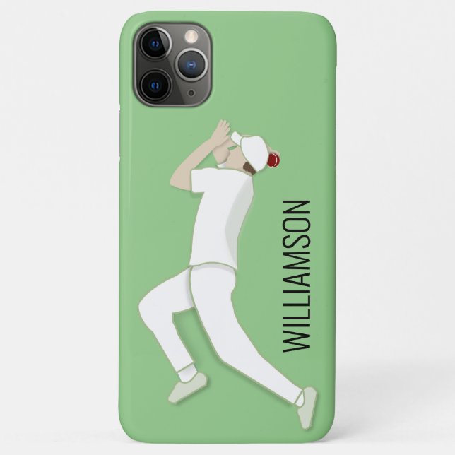 Capa Para iPhone 11 Pro Max Críquete (Verso)