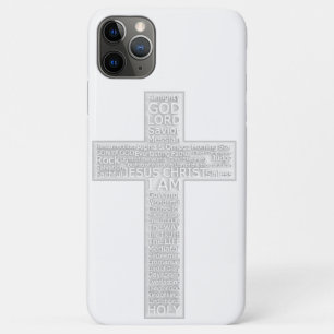 Capa Para iPhone 11 Pro Max Cristo da Cruz Cristã
