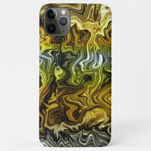 Capa Para iPhone 11 Pro Max Cromo Dourado Metálico Prateado Resfriado