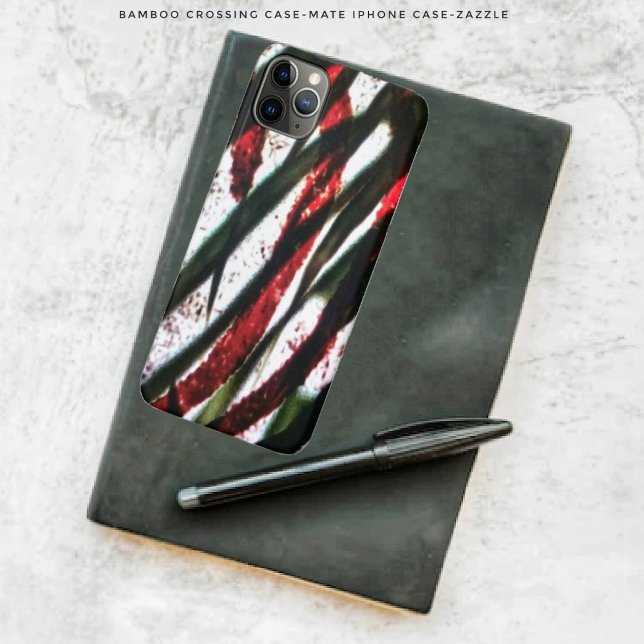 Capa Para iPhone 11 Pro Max Cruzamento de Bambu (Criador carregado)