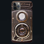 Capa Para iPhone 11 Pro Max Deco de rolo de câmara de vídeo<br><div class="desc">Olá e bem-vindos,  este design representa uma câmera vintage,  rolleicord art deco .</div>