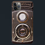 Capa Para iPhone 11 Pro Max Deco de rolo de câmara de vídeo<br><div class="desc">Olá e bem-vindos,  este design representa uma câmera vintage,  rolleicord art deco .</div>