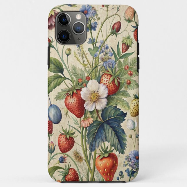 Capa Para iPhone 11 Pro Max Delicious Summer Fruit (Verso)