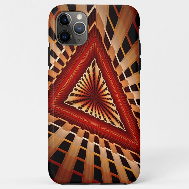 Capa Para iPhone 11 Pro Max design de Gráfico Frágil Moderno de Rede Fantástic (Verso)
