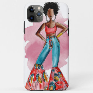 Capa Para iPhone 11 Pro Max Diva dos anos 70