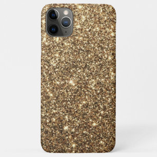 Capa Para iPhone 11 Pro Max Dourado brilho, brilhante e espumante