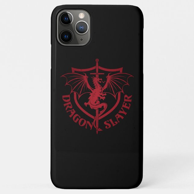 Capa Para iPhone 11 Pro Max Dragão (Verso)