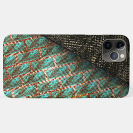 Capa Para iPhone 11 Pro Max Efeito do tijolo - colagem azul clara, detalhes ca