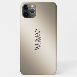 Capa Para iPhone 11 Pro Max Elegante moderno metálico dourado