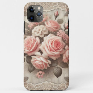 Capa Para iPhone 11 Pro Max Elegante Rosa Rosa Rosa Rosa Rosa, Rosa, Floral, c