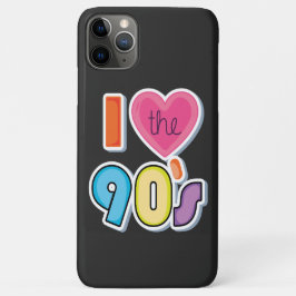 Capa Para iPhone 11 Pro Max Engraçado Eu Amo Os Anos 90, Festa Tema Anos 90 