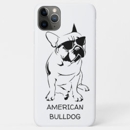 CAPA PARA iPhone 11 PRO MAX ESQUETE DO BULLDOG AMERICANO