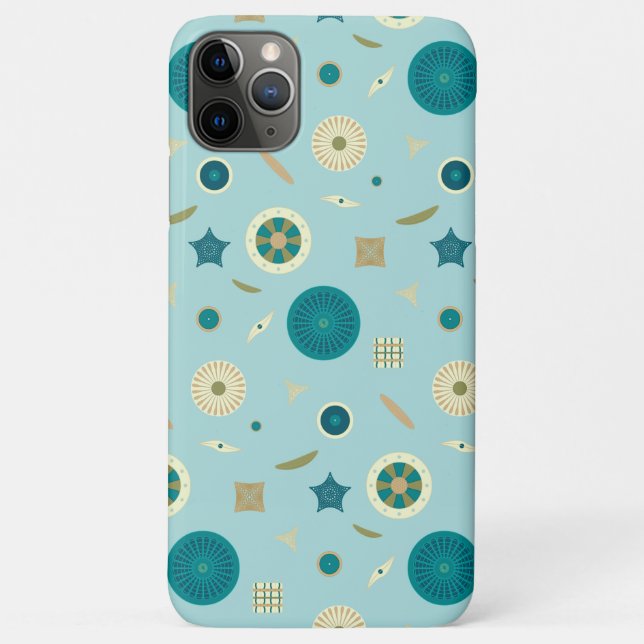 Capa Para iPhone 11 Pro Max Estojo de telefone Delightful Diatoms Case-Mate (Verso)