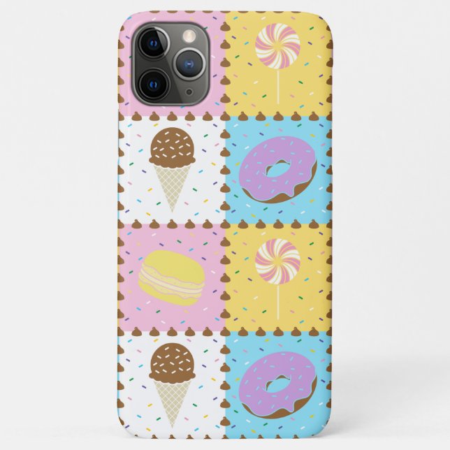 Capa Para iPhone 11 Pro Max Estojo de telefone Sweet Cravings Case-Mate (Verso)