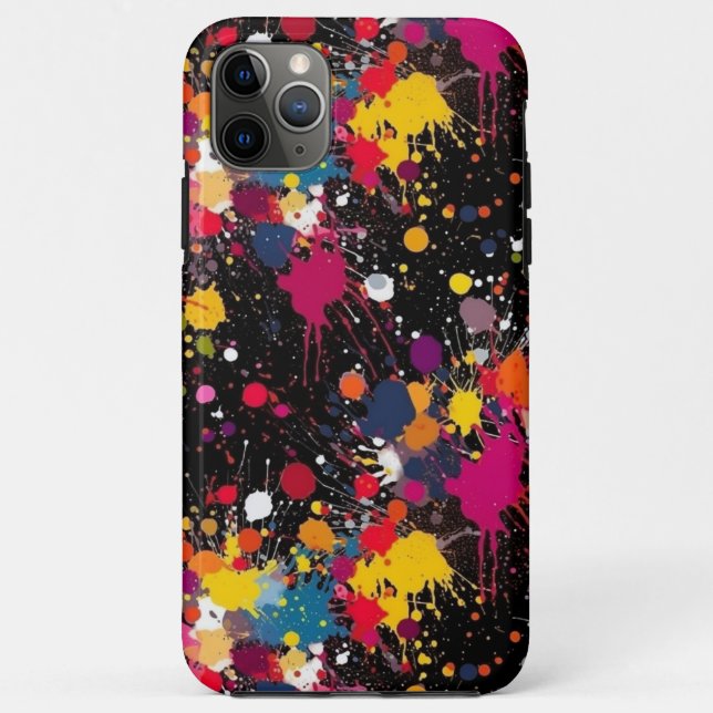 Capa Para iPhone 11 Pro Max Explosão de cor (Verso)