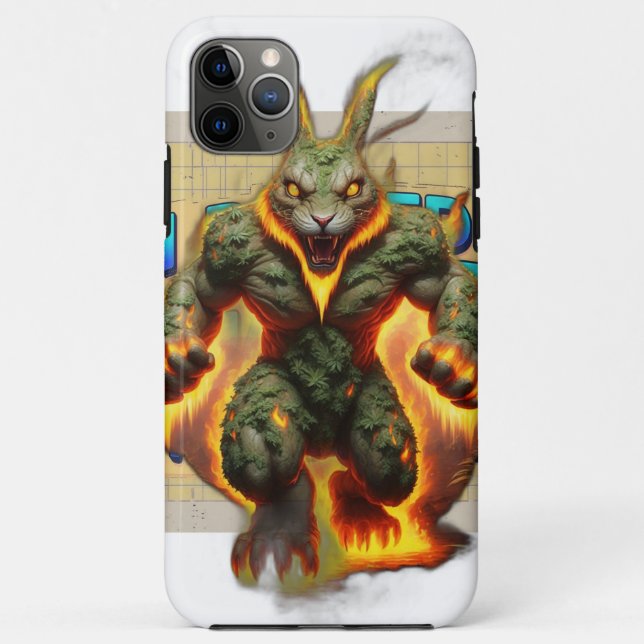 Capa Para iPhone 11 Pro Max Família Gorilla na Selva" (Verso)
