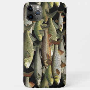 Capa Para iPhone 11 Pro Max Fantasia de Angler com Padrão de Peixe legal