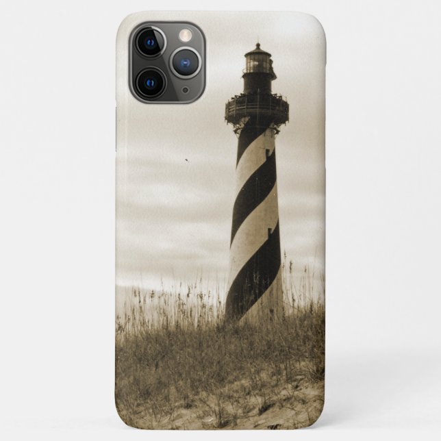 Capa Para iPhone 11 Pro Max Farol de Hatteras do cabo (Verso)