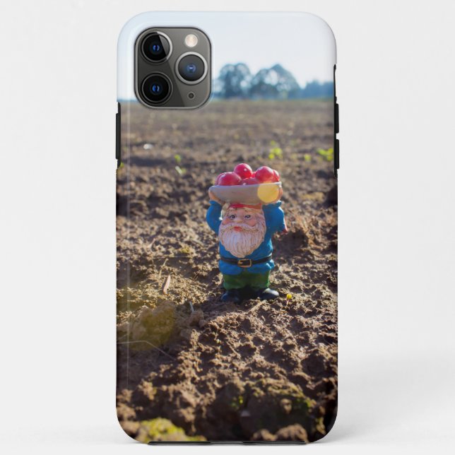 Capa Para iPhone 11 Pro Max Fazenda Gnomo (Verso)