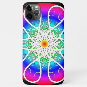 Capa Para iPhone 11 Pro Max Flores de abstrato