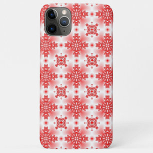 Capa Para iPhone 11 Pro Max Flores de Artdeco no Estilo Retroativo