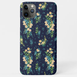 Capa Para iPhone 11 Pro Max "Flores de Luna"