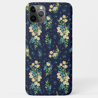 Capa Para iPhone 11 Pro Max "Flores de Luna"