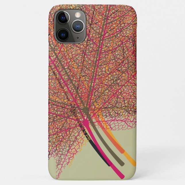 Capa Para iPhone 11 Pro Max Folha de outono nº 3 (Verso)