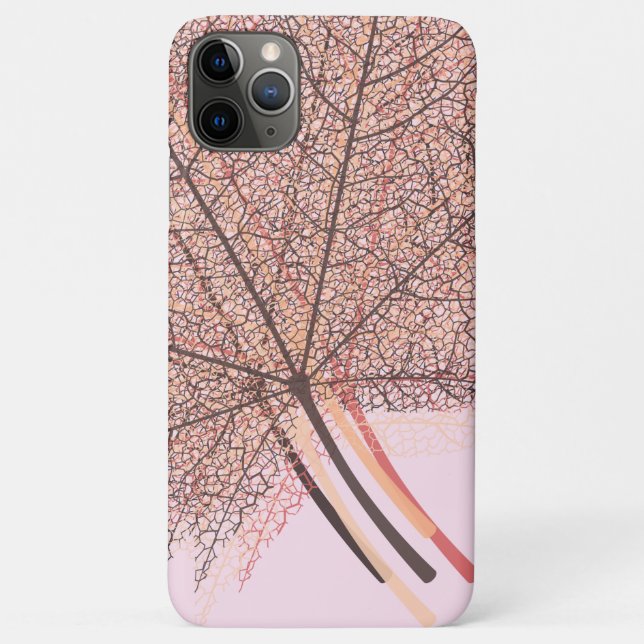 Capa Para iPhone 11 Pro Max Folha de Verão #2 (Verso)