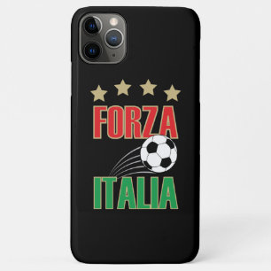 Capa Para iPhone 11 Pro Max Forza Italia Itália Futebol